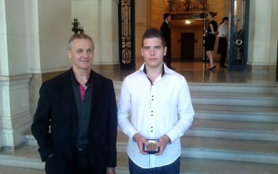 Axel Brulez, Médaille d’or au Concours Général des Métiers en taille de pierre