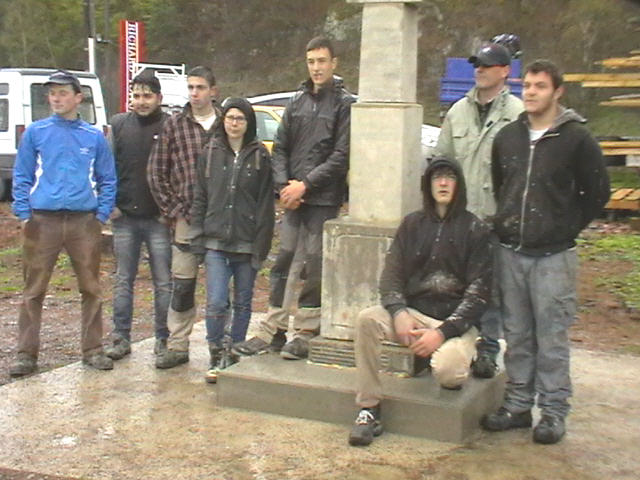 Rénovation de la croix de Saint-Nabord Rénovation de la croix de Saint-Nabord