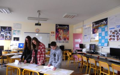 En cheville avec l’association “Voix et Lumière de Jeanne”