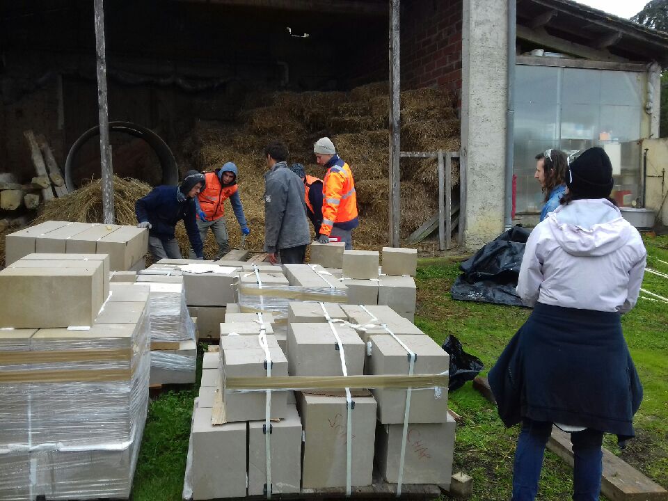 La section pierre à l'Abbaye de Boulaur La section pierre à l'Abbaye de Boulaur