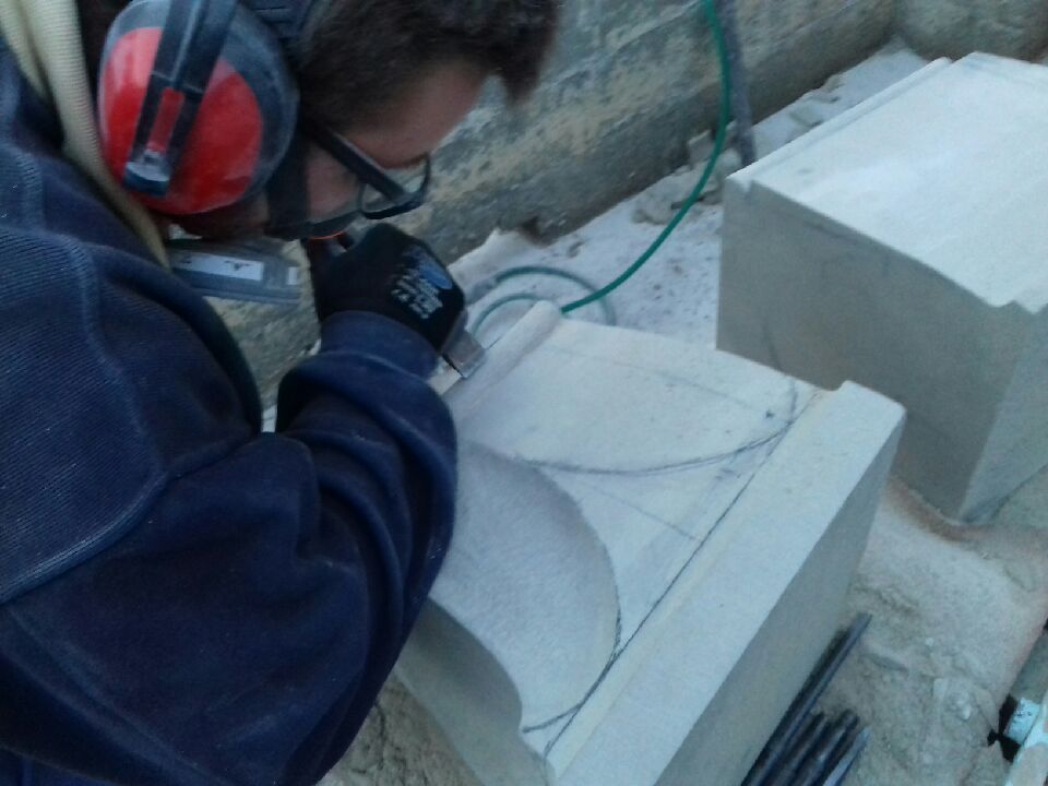 La section pierre à l'Abbaye de Boulaur La section pierre à l'Abbaye de Boulaur